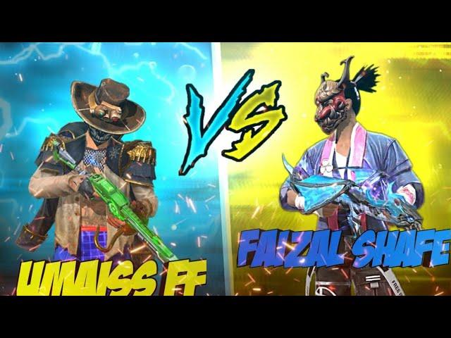 Kashmir Top Highest Level Player|| Faizal Shafe Vs Bhat Umaiss|| Umaiss FF