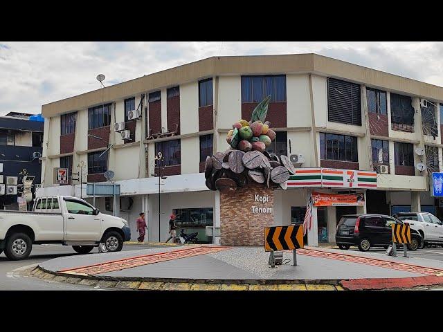 Tenom, Sabah walking tour | Coffee town | Vlog 2023 4K @LuueeJanice