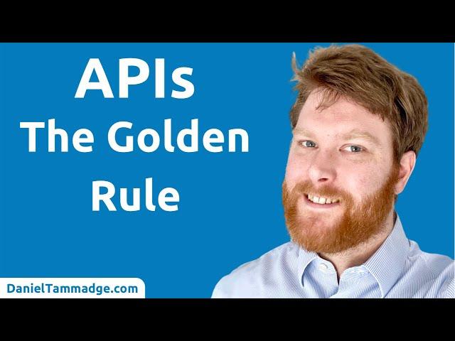 Building REST APIs follow these rules to create awesome APIS