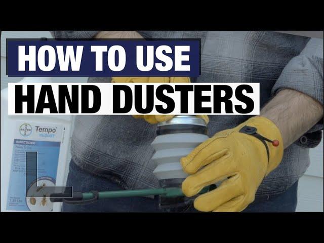 Properly Using a Hand Duster