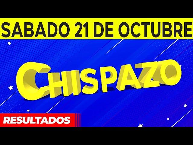 Sorteo Chispazo de las Tres y Chispazo del Sábado 21 de Octubre del 2023