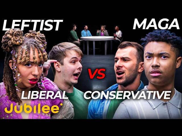 Leftist vs Liberal vs Conservative vs MAGA | Middle Ground Debate