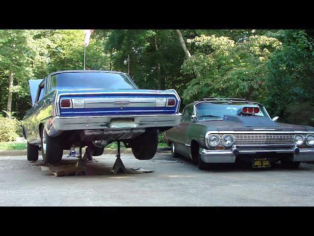 SALVAGED 65 Nova SS  garage find START UP by Hotrod Ronnie Miller