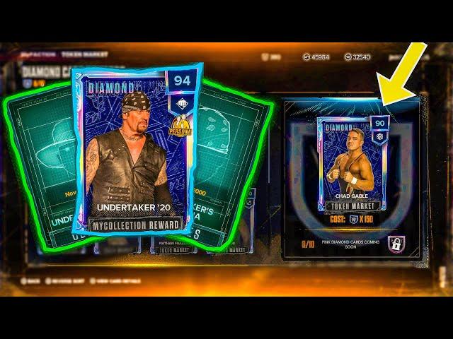 Diamond Token Market & Diamond Persona "Undertaker 20" Oddities In WWE2K24 My Faction