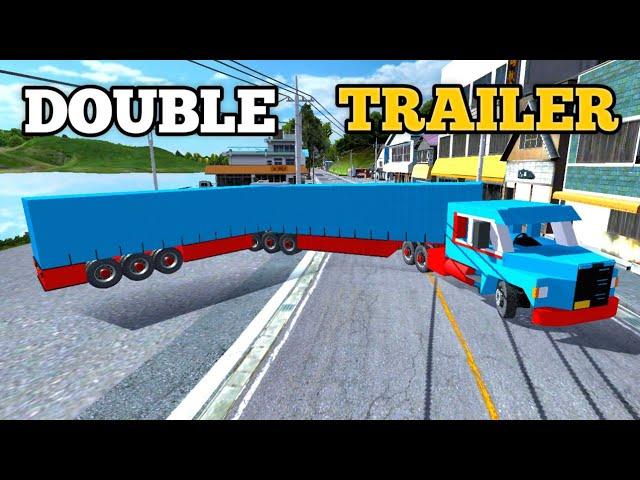 TUTORIAL SCANIA T143 DOUBLE TRAILER | EVERTECH SANDBOX #245