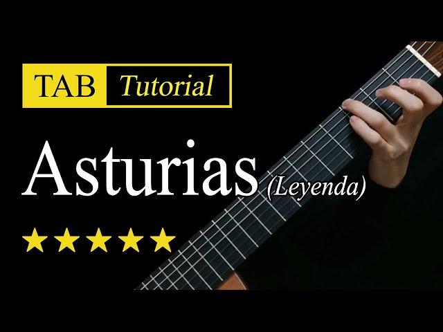 Asturias - Guitar Lesson + TAB