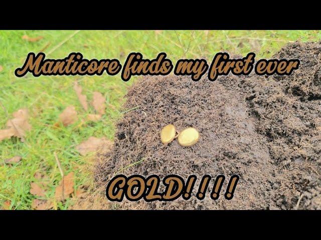 minelab manticore finds my first ever GOLD! metal detecting the hills of County Durham!