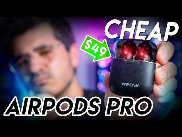 CHEAP AIRPODS PRO? MPOW X3 ANC True Wireless Earbuds Review | mrkwd tech