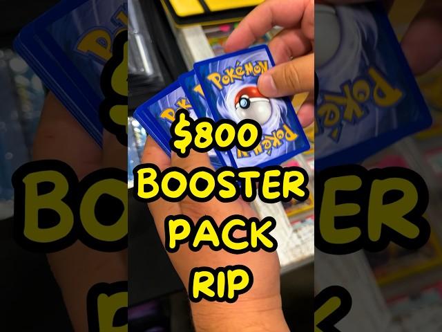 We Ripped a $800 Pokemon Aquapolis Booster Pack 