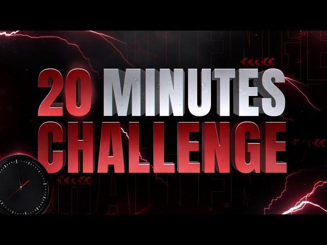 20 MINUTES CHALLENGE FT. JEREMI & BLUE DESIGN