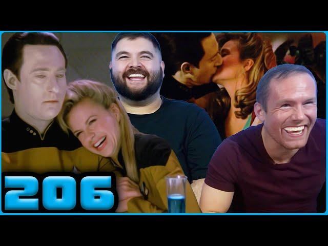 DATA IN LOVE... In Theory (TNG S4E25) | Star Trek Journey 206