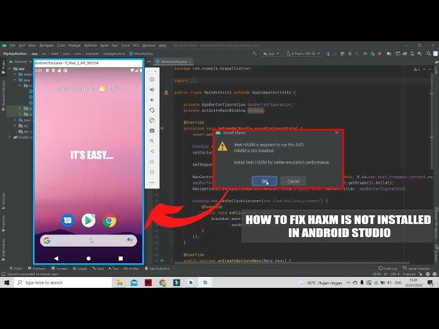 How to Fix Intel HAXM is Not Installed in Android Studio 2022 | Work 100% Windows 10