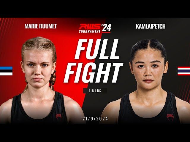 Full Fight l Marie Ruumet vs Kamlaipetch Petchyindee Academy I RWS