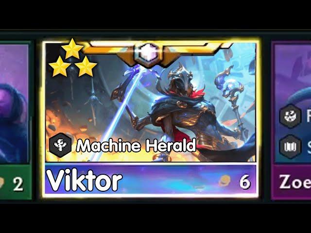 6 Cost 3-Star Viktor!⭐⭐⭐