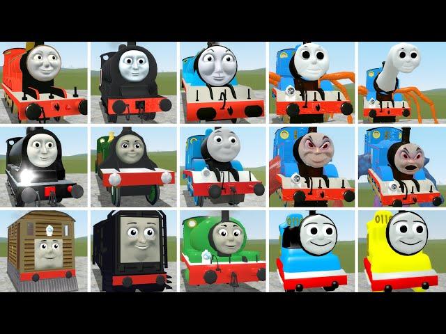 New Update Thomas and Friends in Garry's Mod (Diesel,Emily,Percy,Gordon,Douglas,James,Toby)