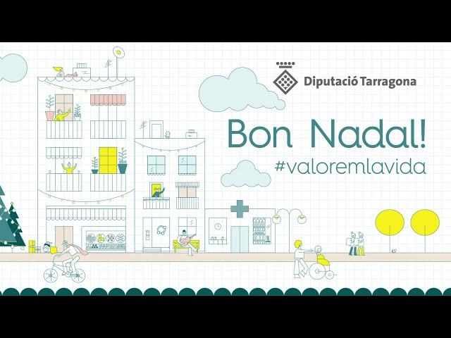 La Diputació de Tarragona us desitja un Bon Nadal!