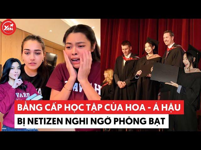 Miss Thuy Tien's education & Phuong Thao's credentials spark debate