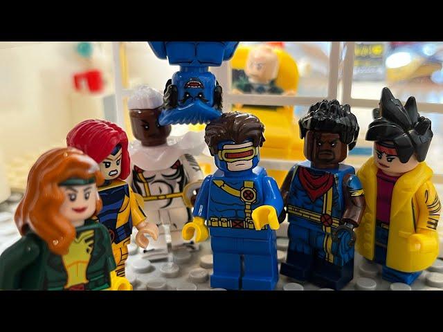 X-Men vs Avengers Part 1 Lego stop motion @XTBricksStudio