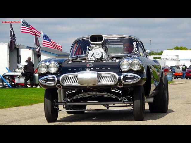 These are The Best Sounding Cars of the 60s - Gassers Powered By V8 Engines Quarter Mile Drag Race