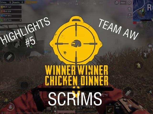 PUBG MOBILE | HIGHLIGHTS #5 | SCRIMS | AW KEVIN