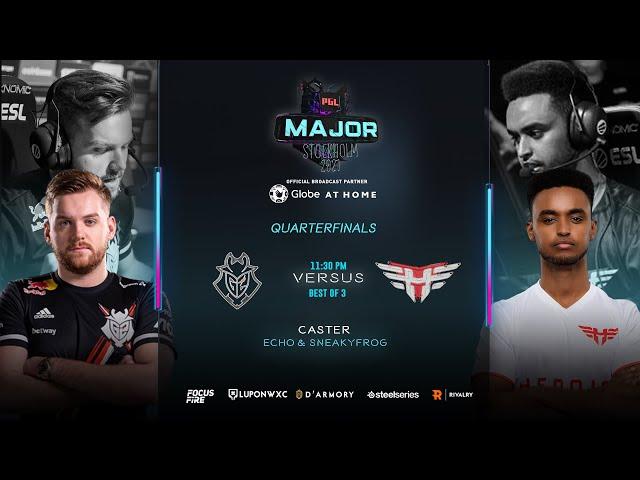 Heroic vs G2 Esports | PGL Stockholm Major Champions Stage Semifinals