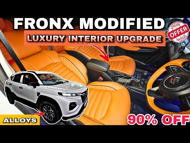 2024 FRONX SIGMA TO ALPHA MODIFICATIONS WITH PRICEFRONX SIGMA MODIFIED #maruti #youtube #ytshorts