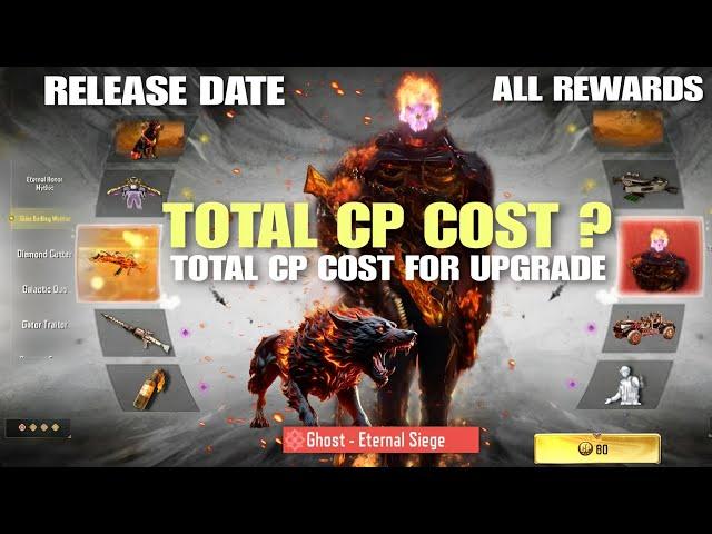 How Much CP Needed To Buy Mythic Ghost Draw/How much CP Needed To Upgrade Ghost Character Skin Codm