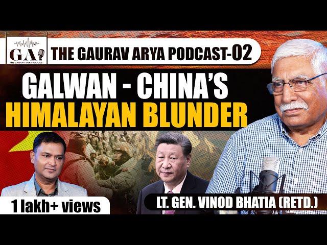 EP:02 l Jammu Terror Attacks. Time To Act Against Pak-Lt Gen Vinod Bhatia On The Gaurav Arya Podcast