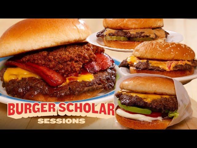 How to Cook 4 More Regional Smashburgers with George Motz | Burger Scholar Sessions