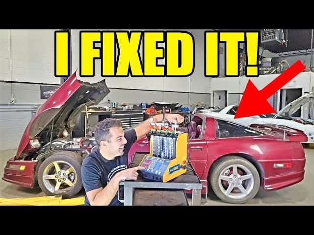 I Fixed My Cheap Supercharged Corvette For $50 & Looked Inside The Engine To Find Mystery Mods!