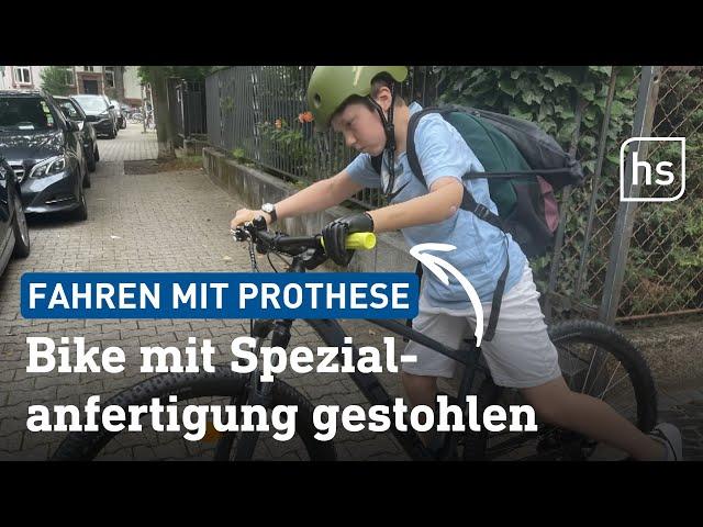 Dreister Diebstahl: Mountainbike mit Spezialumbau für Prothese geklaut | hessenschau