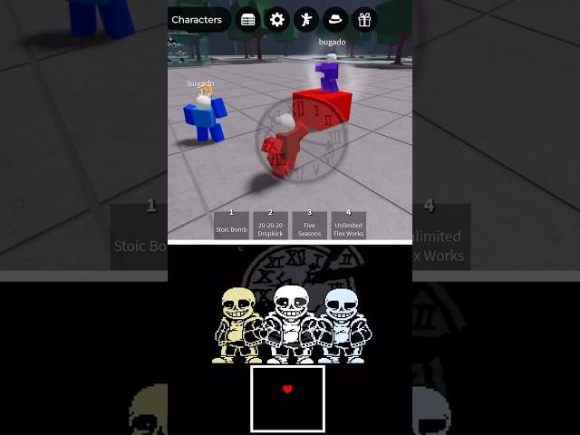 Trio Time paradox… || tsb #roblox #thestrongestbattlegrounds #memes #meme #undertale