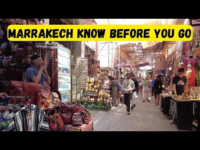 7 Things to Know BEFORE Visiting Marrakech