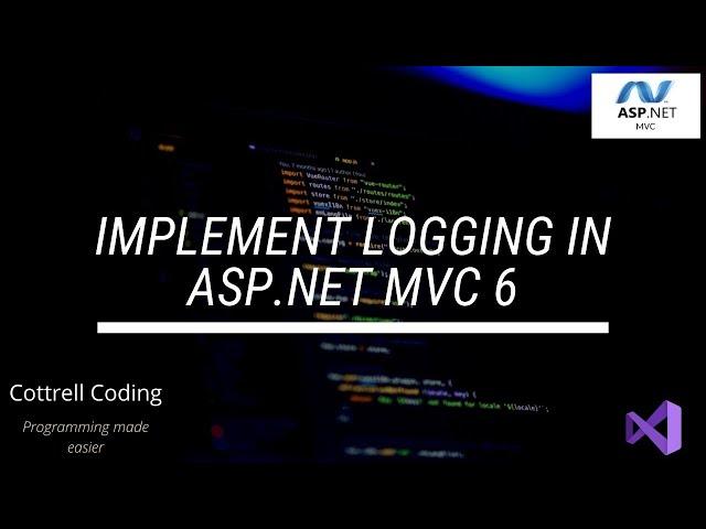 implement logging in asp.net mvc 6