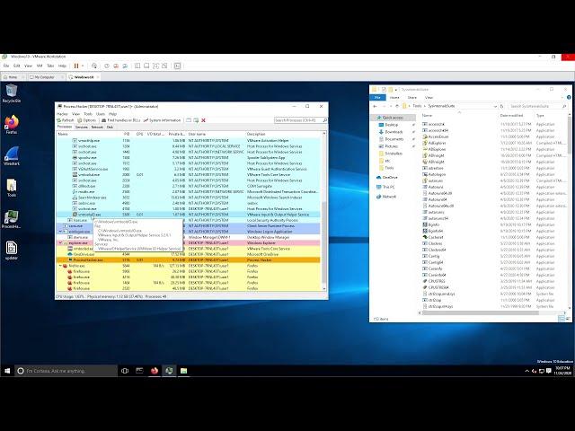 How Process Hacker Can Easily Detect a Malware Installing a Windows Service