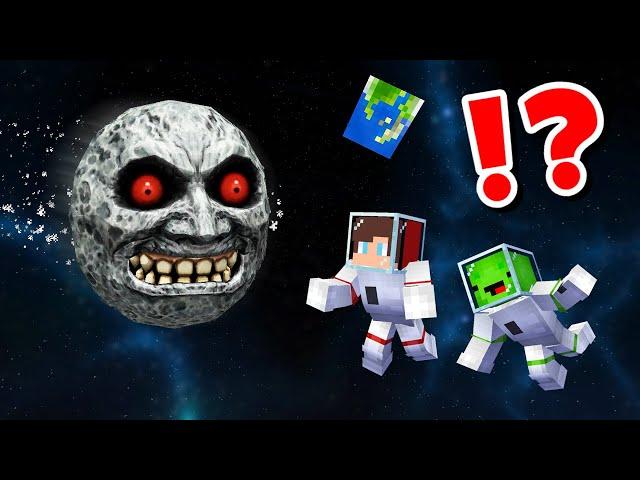 JJ and Mikey vs LUNAR MOON CHALLENGE in Minecraft / Maizen Minecraft