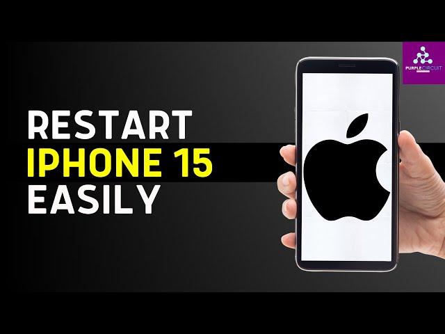 How To Restart iPhone 15