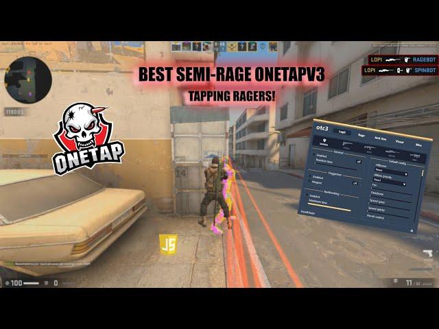 PLAYING MM HVH WITH BEST OTCV3 SEMI-RAGE CFG | TAPPING CHEATERS WITH SPINBOT (CFG+DLL IN DESC)