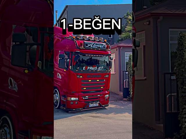 Hangi Tır modeli senin tercihin