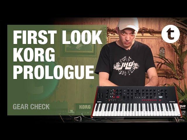 Let's play | Korg Prologue 16 | Analogue Synthesizer | Thomann