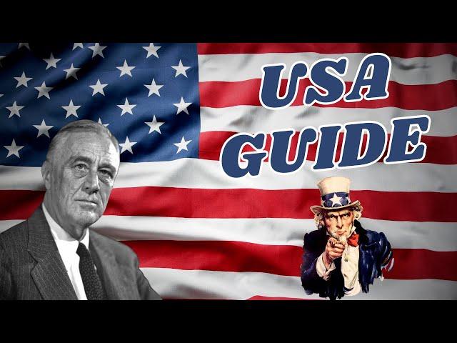 USA Guide: Time To Export Some Democracy! | HOI4 Country Guides