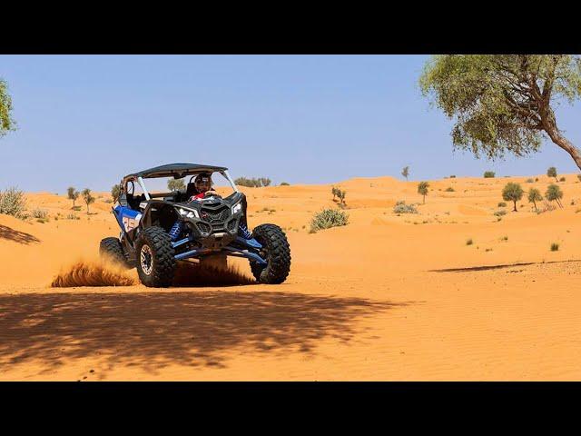 Desert buggy tour in the United Arab Emirates - Can-Am X3 Turbo Big Red Dubai dune bashing