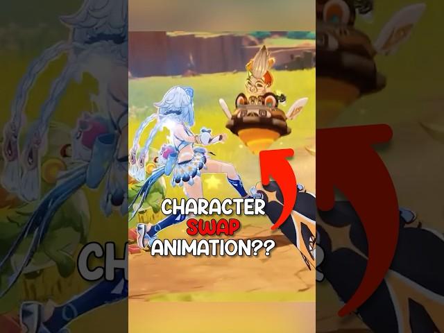 how to get a SECRET CHARACTER SWAP animation in Genshin Impact!