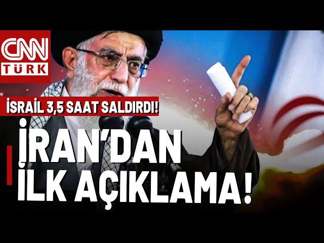  İran Saldırılar Sonrası Konuştu! İsrail'den İran'a 3,5 Saatlik Misilleme Ateşi!