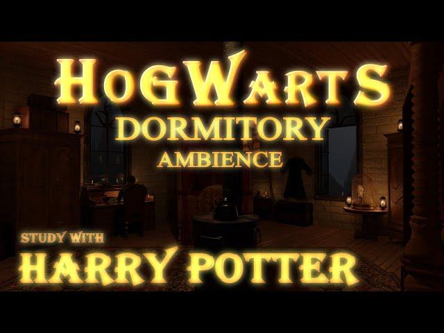 Harry Potter | Hogwarts Gryffindor Dormitory Ambience & Music