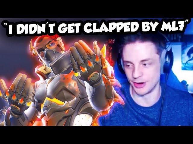 "I didn't get clapped by mL7"... yeah buddy you did w/ reactions | Overwatch 2