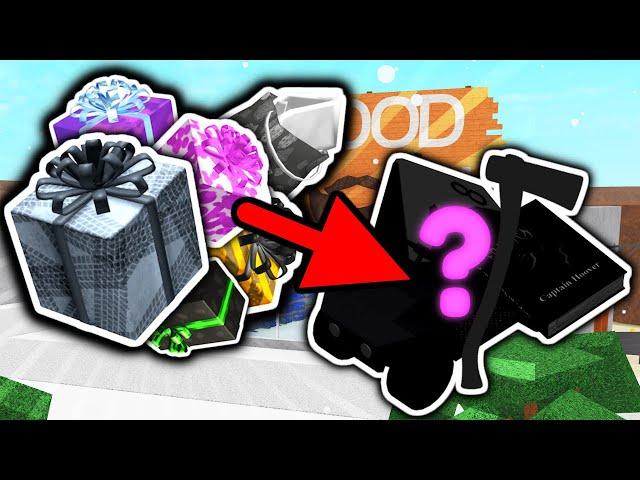 What's inside the NEW GIFTS in Lumber Tycoon 2 Roblox