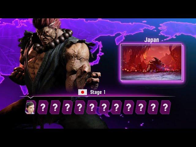 Street Fighter 6 - Akuma Arcade Mode (Classic Costume)