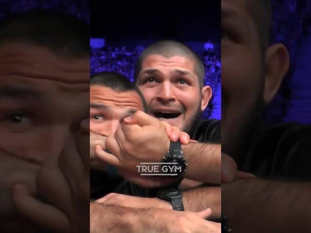 Emotional Khabib almost choked his brother Umar