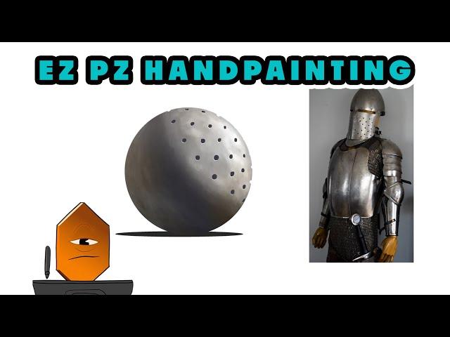 Handpainting Practice: Material Studies 1